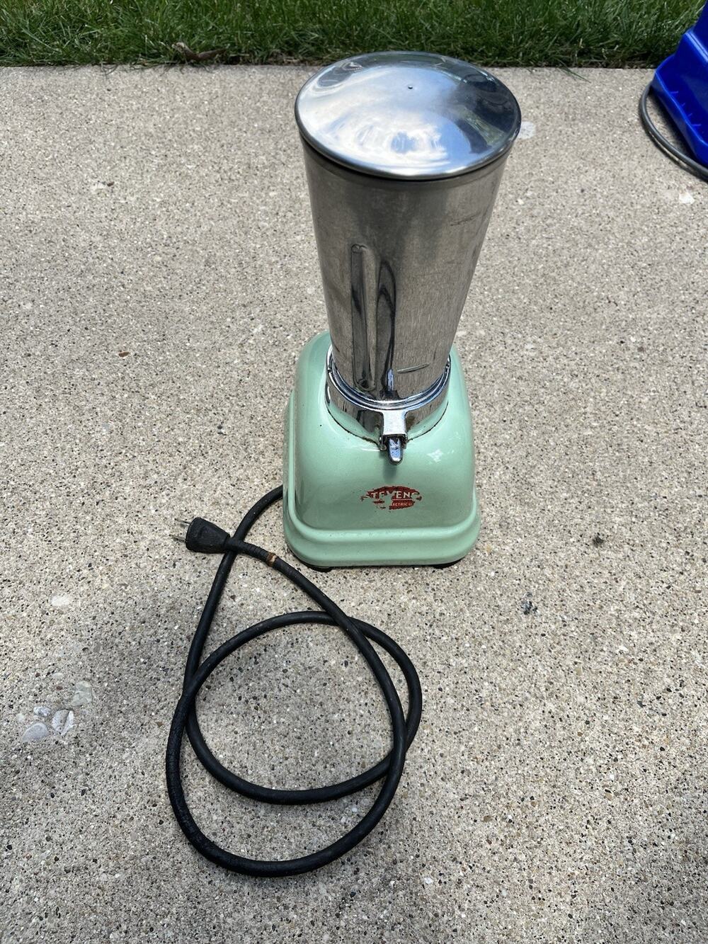 Steven’s Electric Co. Vintage 1930 Liquefier/Blender Working Unit Needs Wiring